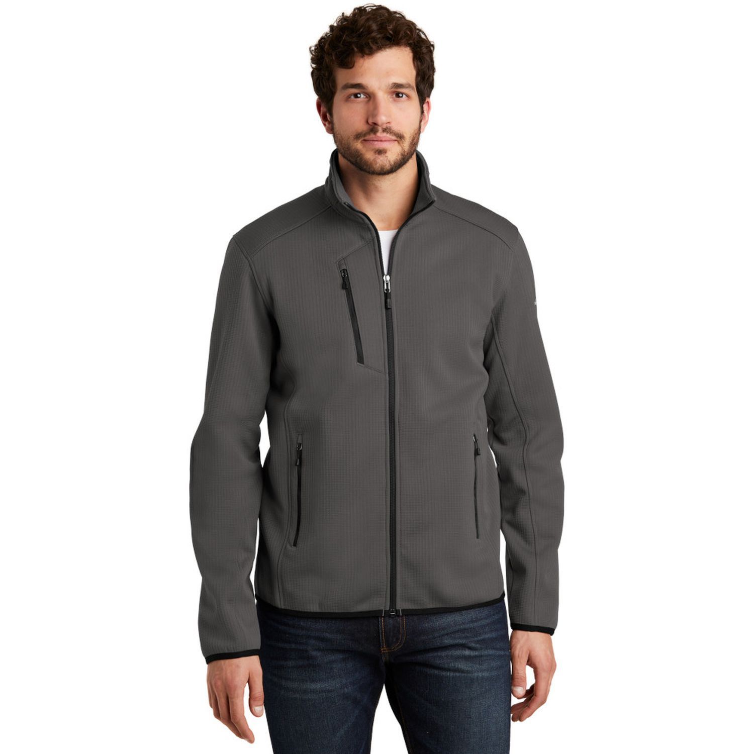 Eddie Bauer ® Adult Unisex Dash Full-Zip 9.7-ounce, 100% Polyester Fleece Jacket